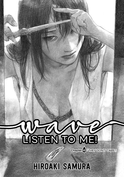 Wave Listen To Me, Hiroaki Samura, Opt Art, Weird Fiction, Nostalgia Aesthetic, Listen To Me, Drawing Heads, Art Diary, Manga Books