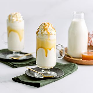 Butterscotch Creamer, Butterscotch Smoothie, Butterscotch Steamer, Butterscotch Creme Brulee, Drinks With Butterscotch Schnapps, Mediterranean Sauce, Clotted Cream Recipes, Fat Coffee, Cream Of Tomato