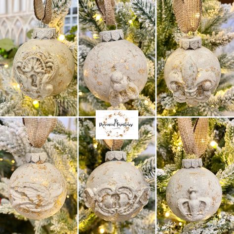 French Country Ornaments, Iod Christmas 2023, Iron Orchid Designs Christmas, Iod Molds Projects Christmas, Iod Moulds Ideas Christmas, Iod Ornaments, Iod Christmas Ornaments, Iod Christmas Ideas, Iod Moulds Ideas