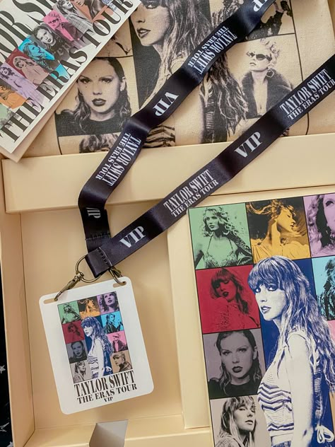 Eras Tour Vision Board, Eras Tickets, Taylor Swift Vision Board, Eras Merch, Eras Tour Tickets Aesthetic, Taylor Swift Show, Ts Eras Tour, Vip Eras Tour, Eras Tour Party Decor