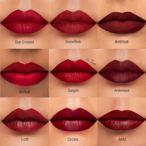 Makeup With Dark Red Lipstick, Dark Red Liquid Lipstick, Best Dark Red Lipstick, Different Shades Of Red Lipstick, Brunette With Red Lipstick, Red Lipstick Shades For Fair Skin, Dark Red Lipstick Makeup Blonde Hair, Red Lipstick Makeup Prom, Fair Skin Red Lipstick