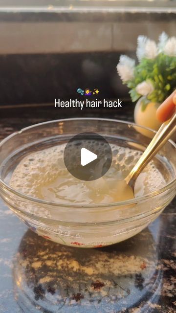 Shraddha Mohan Patil on Instagram: "Make your hair healthy with this home remedy Follow @beauty.and.diy06 #hairhacks #homeremedies #healthyhairtips #shampoohacks #ricewaterforhairgrowth #fenugreekwaterforhair #fypシ #hairhealth Rice water, Fenugreek seeds water, hair care at home" Hair Care Home Remedies, Hair Care At Home, Water Hair, Diy Shampoo, Rice Water, Healthy Hair Tips, Hair Healthy, Fenugreek Seeds, Flax Seed