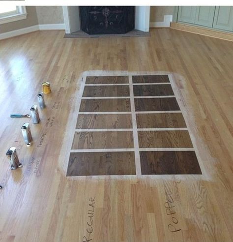 Learn costs and other important details about renewing a hardwood floor — and the one mistake you should avoid . Hardwood Floors Diy, Diy Hardwood Floor Refinishing, Staining Hardwood Floors, Refinish Hardwood Floors, Maple Wood Flooring, Floor Stain Colors, Staining Wood Floors, Diy Hardwood Floors, Wood Floor Stain Colors