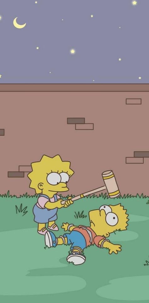 The Simpsons Wallpaper, Simpsons Wallpaper, The Simpson, The Simpsons, Wallpaper Aesthetic, Wallpapers