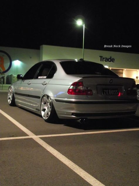 #BMW #E46_M3 #Sedan #Modified #Slammed #Bagged #Stance Bmw E46 318i Modified, Bmw E46 Silver Sedan, E46 Build, Bmw Sedan, Bmw E46 Sedan, E46 Touring, E46 Sedan, E46 Coupe, M3 Sedan