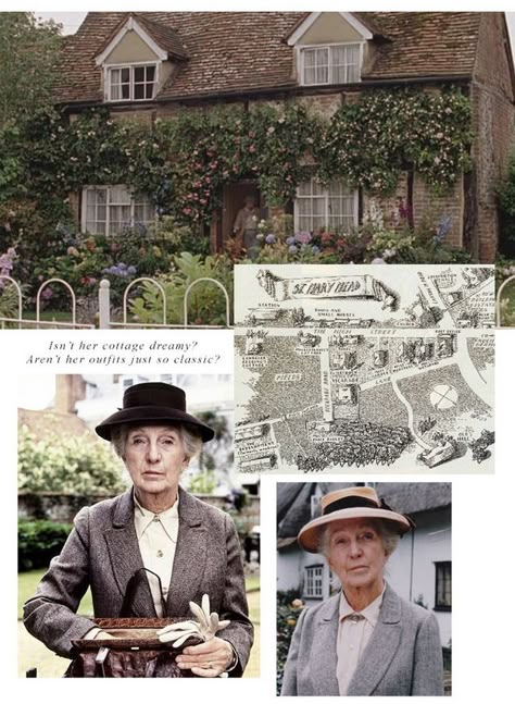 Miss Marple Aesthetic, Joan Hickson, Agatha Christie's Marple, British Mysteries, British Tv Mysteries, Jessica Fletcher, Father Brown, Jane Marple, Agatha Christie Books