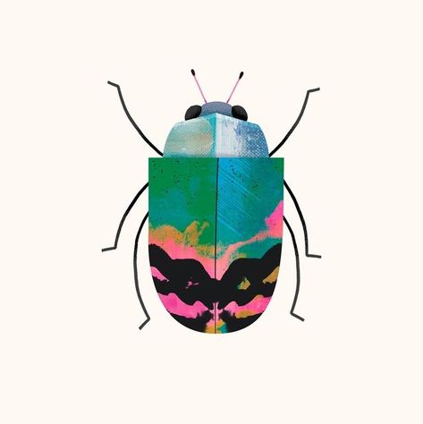 Natasha Durley on Instagram: "I 💚 🐞's ⁠ .⁠ #beetleillustration #beetle #insect" Beetle Illustration, Beetle Insect, Bug Art, Ladybird Books, Insect Art, Funny Illustration, Creature Feature, Giving Back, Cabin Decor