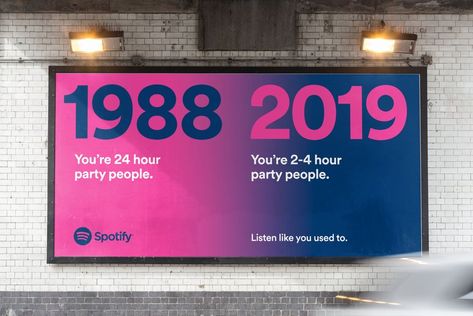 Typographic Advertising Campaign, Spotify Ad Campaign, Launch Ads Ad Campaigns, European Typography, Advertising Campaign Ideas, Spotify Campaign, German Windows, Spotify Advertising, Spotify Ads