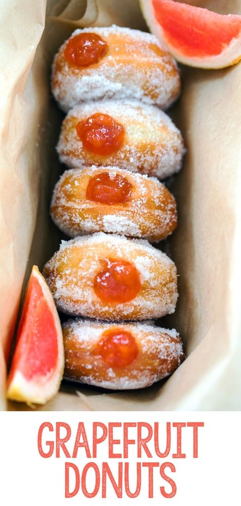 Grapefruit Jam, Grapefruit Dessert, Grapefruit Recipes, Homemade Jelly, Breakfast And Brunch, Vegetable Drinks, Donut Recipes, Healthy Eating Tips, Beignets