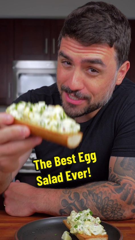 TikTok · MatthewAugusta Egg Salad, Tik Tok, Egg, Salad, Good Things