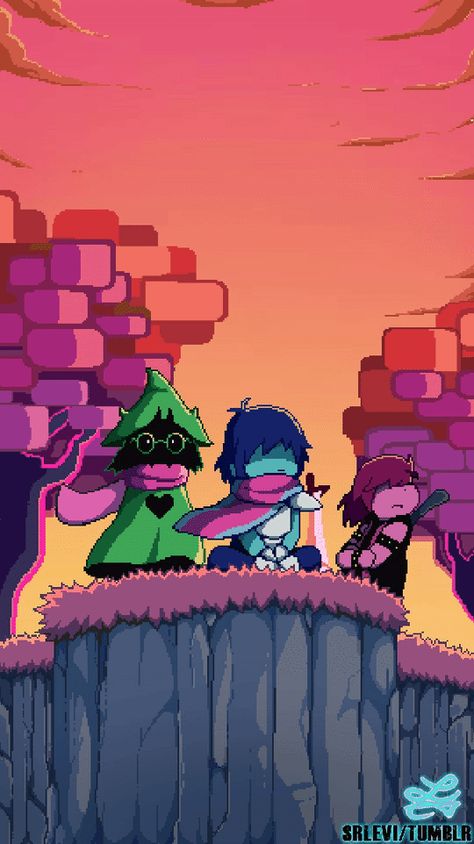 The Fun Gang Animated Gif Delta Rune Wallpaper, Undertale Gif, Gamer Stuff, Delta Rune, Arte 8 Bits, 8bit Art, Undertale Funny, Toby Fox, Undertale Drawings