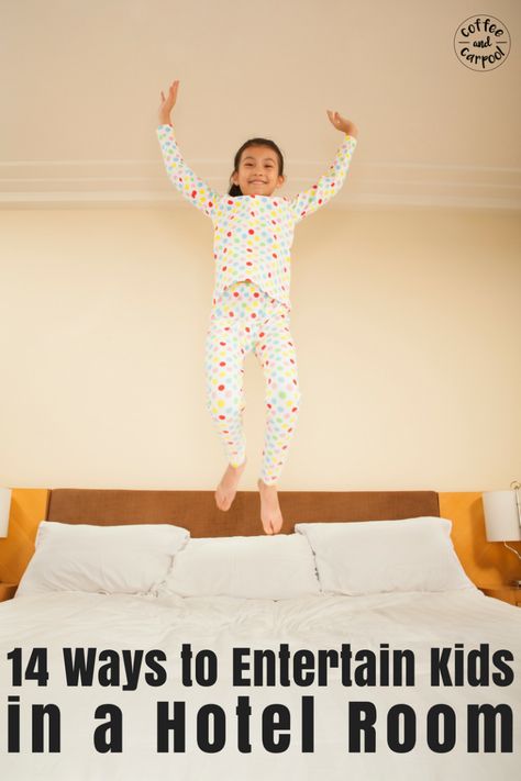 14 Ways to Entertain Kids in a Hotel Room Fun Things To Do In A Hotel Room, Hotel Hacks For Families, Hotel Games For Kids, Things To Do In A Hotel Room, Hotel Activities, Road Trip Toys, Hotel Games, Room For Kids, Hotel Hacks