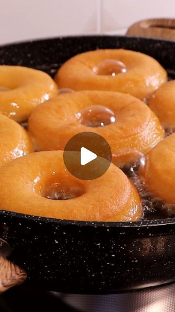 Emma Fontanella on Instagram: "Easy No Knead Glazed Donuts🍩

If you're looking for a foolproof Soft and Fluffy Donut Recipe, this is the one!

Comment DONUTS and I'll send the recipe to your inbox.

Or go to emmafontanella.com for the printable recipe.

🍩" Emma Fontanella Recipes, Homemade Donuts Recipe Easy, Easy Doughnut Recipe, Fluffy Donut Recipe, Donut Bundt Cake, Batch Baking, Doughnut Recipe Easy, Gooey Bars, Dinner Roll