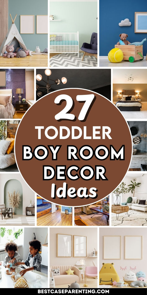 Looking to decorate your little one's space? Explore "27 Toddler Boy Room Decor Ideas" for fun, creative, and functional designs that will transform his room into a cozy and playful haven. Perfect for adding personality and charm to any toddler boy's space! Toddler Boy Room Blue Walls, Toddler Room Design Boy, Toddler Boy Bedroom Ideas Themes, Little Boy Room Ideas Toddlers, Toddler Boy Room Decor Ideas, Toddler Boys Room Ideas, Toddler Room Ideas For Boys, Toddler Boys Bedroom Ideas, Toddler Room Decor Boy