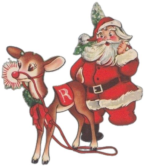 Rudolph Red Nosed Reindeer, Rudolph The Red Nosed Reindeer, Vintage Christmas Card, Rudolph The Red, Reindeer Christmas, Red Nosed Reindeer, The Night Before Christmas, Graphics Card, Vintage Christmas Cards