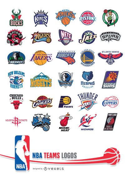 ISeveral NBA team's vector logos including: Minnesota Timberwolves, Thunder OCK, Angeles Lakers, Charlotte Bobcats, Wizards, Portland Trail Blazers, Golden Stat Nba Teams Logos, Nba Wallpaper, Nba Basketball Teams, Celtics Basketball, Basket Nba, Bola Basket, Nba Wallpapers, Nba Logo, Basketball Uniforms