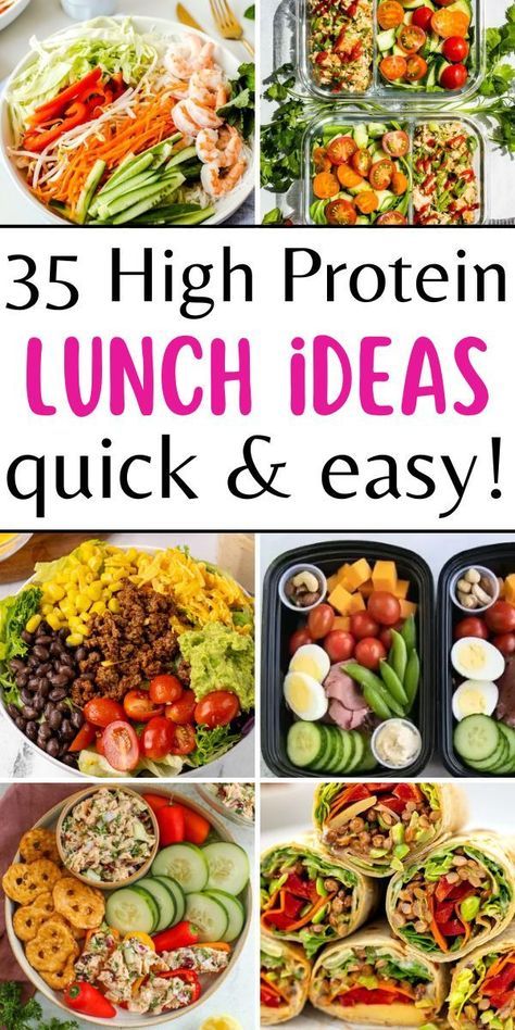 Whether you're at work or school, these high protein lunch ideas are the perfect solution for a satisfying and healthy midday meal. Plus, they're budget-friendly! Easy High Protein Lunch, Protein Lunch Ideas, High Protein Lunch Ideas, High Protein Lunch, Healthy Lunches For Work, Protein Lunch, High Protein Meal Prep, Healthy High Protein Meals, High Protein Low Carb Recipes