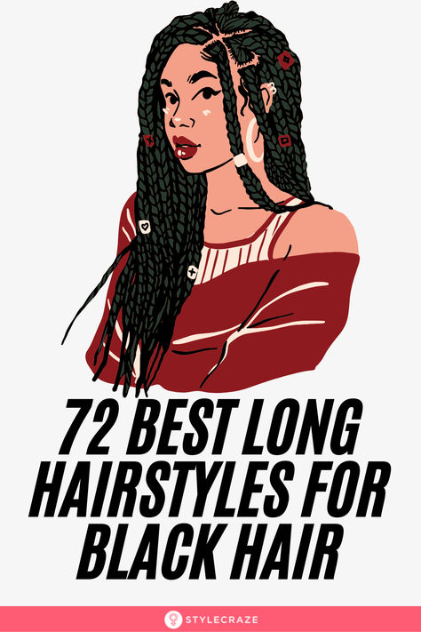 If your hair is naturally black and is now long enough to be rolled up in a bun, long hairstyles for black hair are what you need to explore now Hairstyles For Black Hair, Long Hairstyles, Black Hair, Hairstyles, Long Hair Styles, Hair Styles, Hair, Black