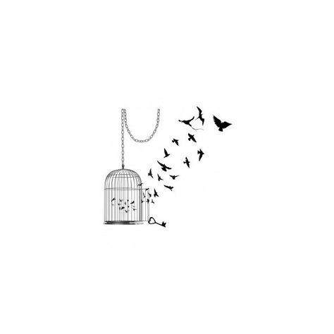 INKWEAR Bird Cage Tattoo ($3.03) ❤ liked on Polyvore featuring accessories, body art, tattoos, backgrounds, birds, fillers and other I Know Why The Caged Bird Sings Tattoos, Guidance Tattoo, Lil Tatoos, Bird Cage Tattoo, Bird Tattoo Neck, Why The Caged Bird Sings, Birdcage Tattoo, Cage Tattoo, Caged Bird Sings