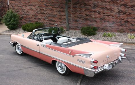 Dodge Convertible, Vintage Cars 1950s, Studebaker Trucks, Pink Cars, Dodge Cars, Old Vintage Cars, Dodge Vehicles, American Classic Cars, Pretty Cars