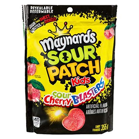 Canadian Candy, Wine Gums, Cherry Candy, Candy Brands, Chewy Candy, Sour Patch Kids, Sour Cherry, Kids Candy, Sour Patch