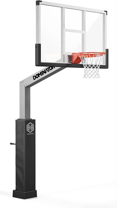 Adjustable Basketball Hoop - 72" Backboard w/ 4' Overhang - NBA/NCAA Regulation Adjustable Basketball Goal, Made of Heavy Duty Rust Proof Aluminum Basketball Goal, Basketball Backboard, Basketball Systems, Basketball Goals, Cute Panda Wallpaper, Basketball Hoops, Basketball Hoop, Cycling Workout, Brushed Aluminum