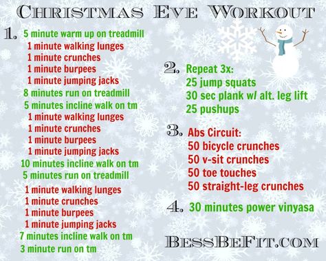 A Couple Christmas Workouts Christmas Eve Routine, Christmas Workouts, Movie Workouts, Full Body Dumbbell Workout, Christmas At Home, Christmas Workout, Holiday Workout, Fitness Challenges, At Home Workout