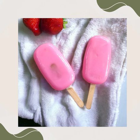 ✨ Who needs ice-cream when you can have strawberry -scented soap? Indulge in the sweetness of our strawberry popsicle soap and treat yourself to a luxurious bath experience. Blissbloom's strawberry popsicle soap will leave your skin feeling soft, smooth, and refreshed✨ #BathTimeFun #StrawberryLove #StrawberryGoodness #HandcraftedSoap #SelfCare #SelfLove #SelfCareEssentials #BlissBloomSoaps @blissbloom.essentials Popsicle Soap, Strawberry Bliss, Bath Time Fun, Free Products, Handcrafted Soaps, Popsicles, Treat Yourself, Your Skin, Self Love