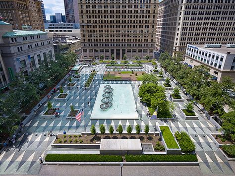 The Winners for The 2016 Modernism in America Awards Have Been Announced | ArchDaily Plaza Design, City Ideas, City Square, Architect Magazine, Landscape And Urbanism, Landscape Architecture Design, Historic Preservation, Public Spaces, City Design