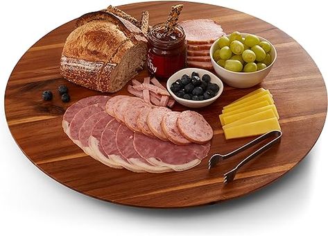 Lazy Susan For Table, Wooden Charcuterie Boards, Kitchen Turntable, Large Lazy Susan, Lazy Susan Organizer, Lazy Susan Kitchen, Wooden Lazy Susan, Lazy Susan Organization, Wood Lazy Susan