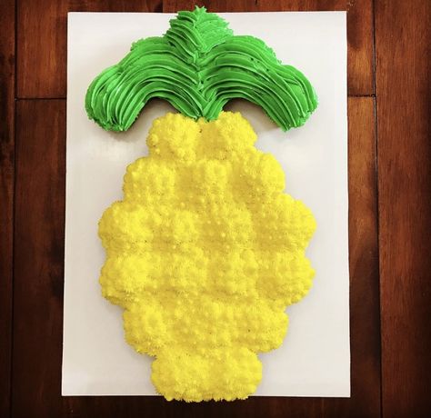 Pineapple cupcake cake ~ so much fun & perfect spring treat! Pineapple Cupcake, Pineapple Cupcakes, Spring Treats, Cupcake Cake, Cupcake Cakes, Pineapple, Cupcake, Cake, Home Decor