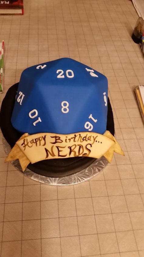 Four people in my D&D group have birthdays this month, so I got them a cake. Geek Birthday, Dragon Cakes, Dragon Cake, Dungeons And Dragons Memes, Dnd Funny, Four People, Cute Cakes, Cake Inspiration, Let Them Eat Cake