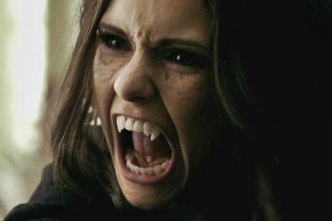 The Vampire Diaries: My season 4 wishlist - NoWhiteNoise Vampire Monster, Nina Dobrev Vampire Diaries, Vampire Face, Vampire Eyes, Vampire Halloween Costume, Whatsapp Logo, Vampire Aesthetic, Katerina Petrova, Vampier Diaries