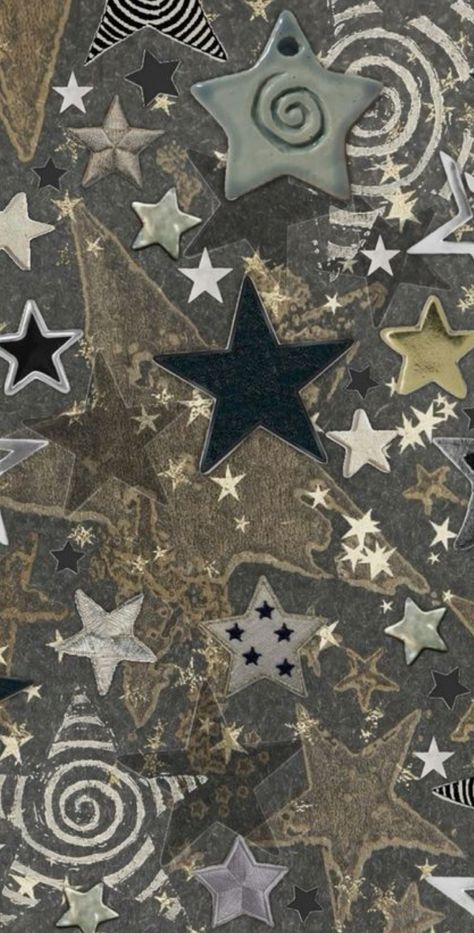 Star Collage, Background Homescreen, Sweater Grunge, Light Grunge, Sage Green Wallpaper, Dark Paintings, Gothic Wallpaper, New Year Wallpaper, Star Wallpaper