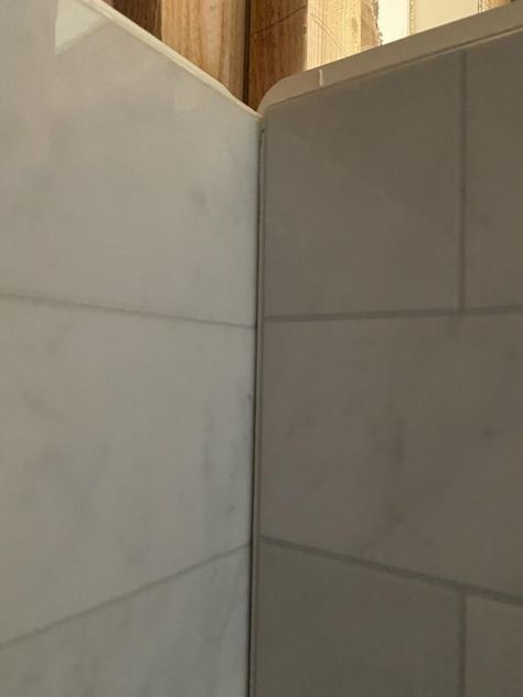 MAAX Utile Marble Carrara Standard Back Wall Panel in the Shower Walls & Surrounds department at Lowes.com Maax Utile Shower Surround, Marble Carrara, Sophisticated Bathroom, Shower Wall Panels, Marble Showers, Shower Walls, Shower Surround, Brick Patterns, Side Wall