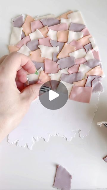 Marble Polymer Clay Earrings Tutorial, Watercolor Polymer Clay, Polymer Clay Slabs Ideas, Translucent Clay Earrings, Cernit Translucent, Cernit Clay, Polymer Clay Slab, Translucent Polymer Clay, Translucent Clay