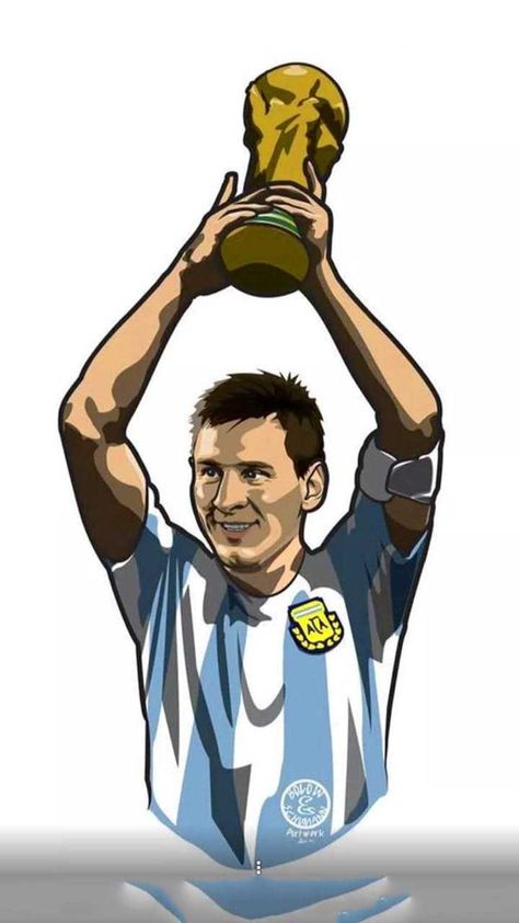 Messi Lifting World Cup Wallpaper Discover more Leo Messi, Lionel Messi, Messi, Messi Argentina, Messi World Cup wallpaper. https://www.ixpap.com/messi-lifting-world-cup-wallpaper/ Messi World Cup Wallpaper, World Cup Wallpaper, Cup Wallpaper, Argentina Jersey, Lionel Messi Posters, Argentina Messi, Messi Messi, Messi World Cup, Newspaper Cartoons