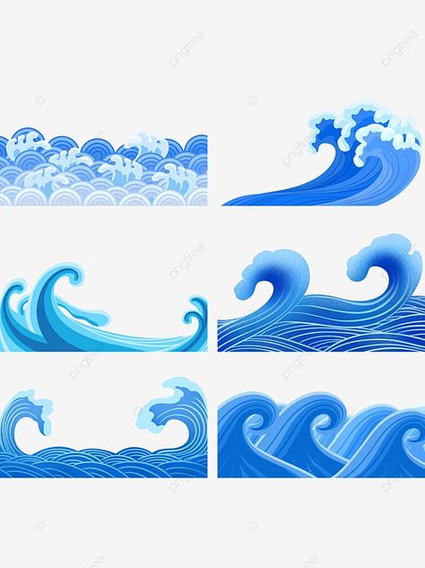 Air Laut, Waves Vector, Water Patterns, Sea Wave, Circle Frames, Ocean Wave, Sea Waves, Blue Waves, Sea And Ocean