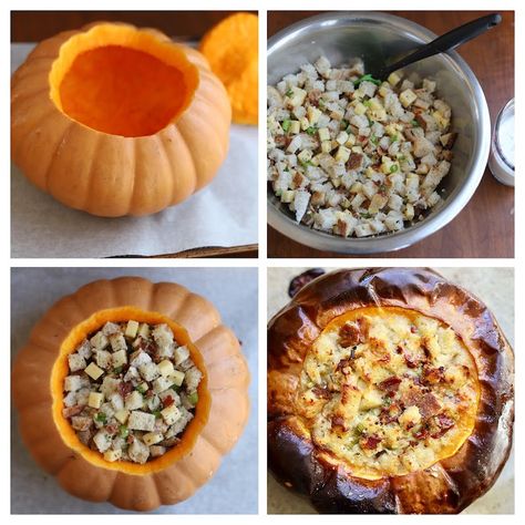 Stuffed Pumpkin Recipes, Vegetarian Main Dish, Stuffed Pumpkin, Dorie Greenspan, Everything Good, Veggie Dinner, Vegetarian Main Dishes, Sugar Pumpkin, Fall Cooking