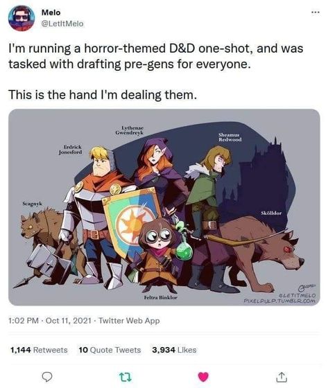 Dnd Scooby Doo, D And D Funny, Dnd Funny Character, Unique Dnd Character Ideas, D&d Humor, Funny Dnd Characters, D&d Npc Ideas, Dungeons And Dragons Drawings, Funny Dnd Character Ideas