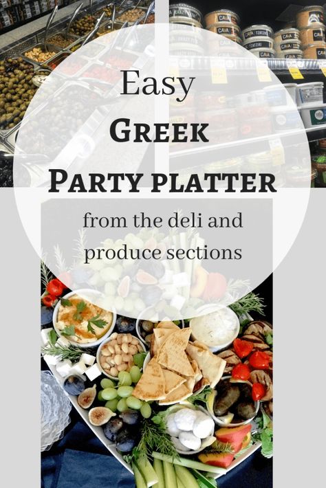 Mediterranean Party Food, Greek Food Party, Greek Meals, Greek Party Theme, Mediterranean Party, Greece Party, Greek Party, Greek Menu, Greek Christmas