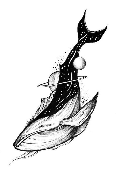 52hz Whale, Zee Tattoo, Sketches Love, Killer Whale Tattoo, Whale Tattoo, Space Whale, Whale Drawing, Free Tattoo Designs, Whale Tattoos