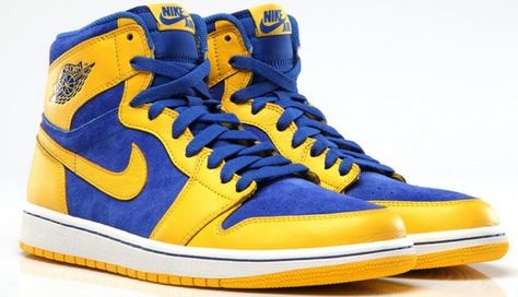 Air Jordan 1 Retro High OG 'Laney' Colorway want these for UCLA days Dream Sneakers, Descendants Dr, Ankle Sneakers, Nike High, Tenis Nike, Nike Air Jordan Retro, Nike Sneaker, Air Jordan Retro, Memes Status