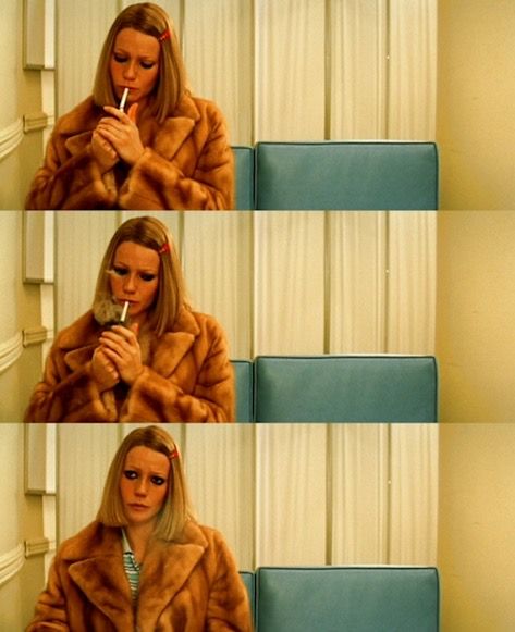 Margot Tenenbaum, Wes Anderson Aesthetic, Royal Tenenbaums, Movie Collage, Wes Anderson Movies, Movie Nerd, Wes Anderson Films, The Royal Tenenbaums, Moonrise Kingdom