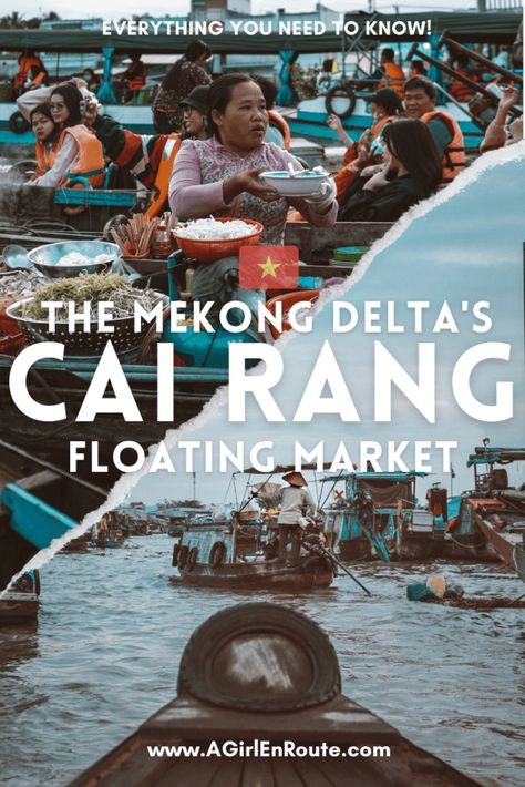 4:00AM Wake Up Call To The Cai Rang Floating Market – A Girl En Route Cooking Over Fire, Vietnam Tour, Floating Market, Row Boats, Vietnam Tours, The Soloist, Mekong Delta, Can Tho, Wake Up Call