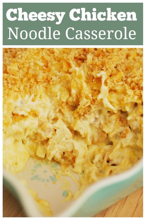 Chicken Egg Noodle Casserole, Chicken Noodle Casserole Easy, Cheesy Chicken Noodle Casserole, Chicken Noodle Bake, Chicken And Egg Noodles, Chicken Noodle Casserole Recipe, Cheesy Chicken Casserole, Cheesy Chicken Pasta, Pasta With Chicken