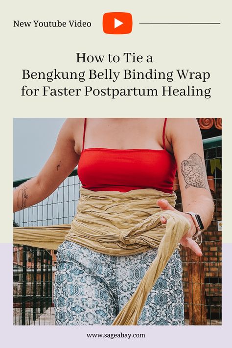 If you're pregnant and looking for something to support, and speed up, your postpartum healing after birth. Or a new mother looking for a method of healing from Diastasis Recti...the traditional Malay method of Bengking Belly Binding is the simplest way to feel like you again. Here's our YouTube tutorial for how to tie your Bengkung Belly Binding Wrap for the most effective healing. #postpartumcare #bengkungbellybinding #motherhoodsupport #newmom #postpartumhealing #doula #diastasisrecti Belly Binding Postpartum, Belly Binding, Postpartum Healing, Post Partum Belly Wrap, Belly Wrap, Postpartum Belly, Diastasis Recti, After Birth, Postpartum Care