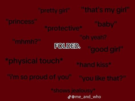 Flustered Quotes, This Is Who You’re Being Mean To, It’s Always “wyd” And Never, Folded Red Thoughts, Im Hot Aesthetic, Wlw Spicy Aesthetic, Hot Quotes Aesthetic, Talk Her Through It Spicy, Brat And Brat Tamer