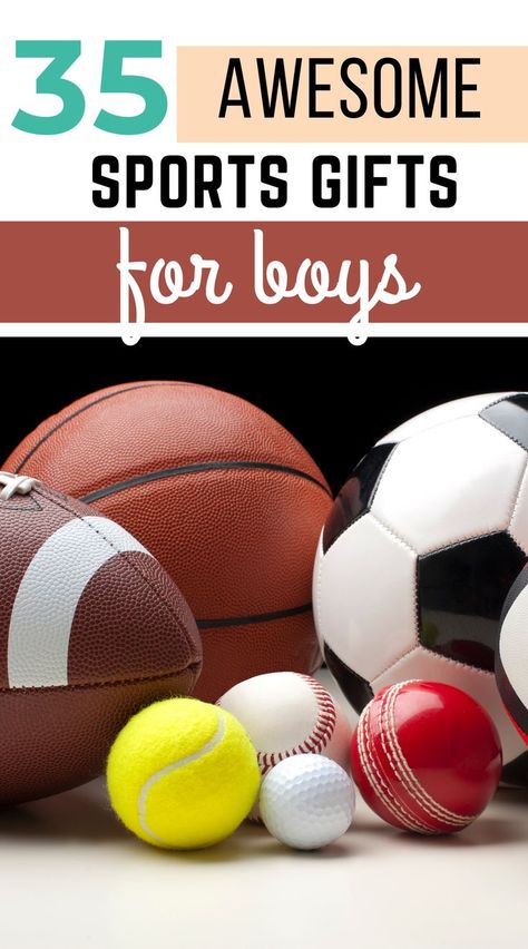 Best sports gift ideas for kids Sport Gift Ideas, Sports Gift Basket, Football Gifts For Boys, Gifts For Sports Lovers, Personalized Sports Gifts, Football Lover Gifts, Toddler Sports, Athlete Gifts, Sports Theme Birthday