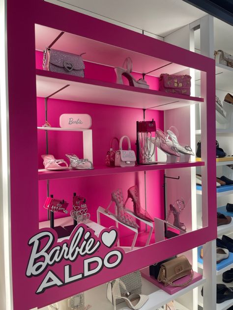 #barbie #aldoshoes #barbiexaldo #barbiecore Barbie Aldo Shoes, Barbie Aesthetic, Dental Office Decor, Barbie Shoes, Im A Barbie Girl, Dental Office, Barbie World, Aldo Shoes, Barbie Girl